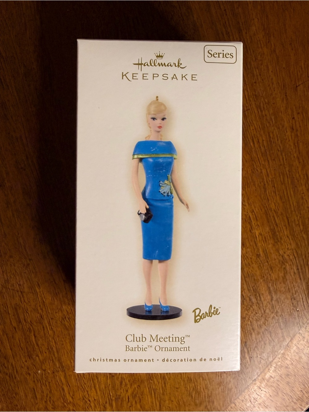 Hallmark Barbie as Club Meeting 2008 Ornament New